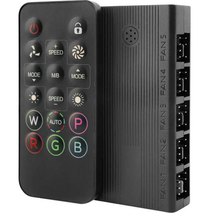 CONTROLADORA HUB A-RGB MF-HUB NEGRO MARS GAMING